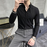 Men Shirts Long Sleeve Shirt