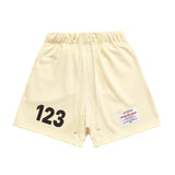 Rrr123 Shorts 123 Floral Print Casual Jumpsuit Loose Shorts Summer