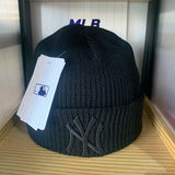Yankee And Dogers Winter Hat Autumn And Winter Warm Knitted Hat Beanie Hat Men