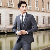 Seersucker Suit Suit Slim Fit Two-Piece Suit