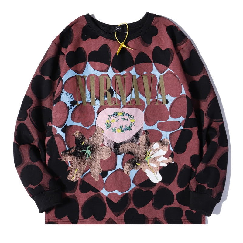 Kanye West Sunday Service Sweatshirt Fall/Winter Brushed Round Neck Pullover