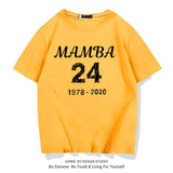 In Memory of Kobe T Shirt T-shirt Men and Women Loose Cotton