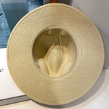 Straw Hat Sun Hat Summer Sun Protection By The Sea Sun-Shade Beach Hat