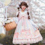Gothic Lolita Harajuku Style Clothing Lolita Dress Sweet One Piece JSK Daily Wear Princess Dress