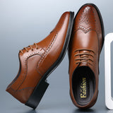 Indo Western Shoes Brogue Men's Leather Shoes