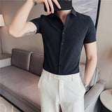 Men Shirts Short Sleeve Shirt