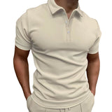 Polo Shirts Summer Men's Polo Shirt Short-Sleeved T-shirt