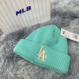 Yankee and Dogers Winter Hat Fall Winter Fashion Embroidery Fashion Wool Hat