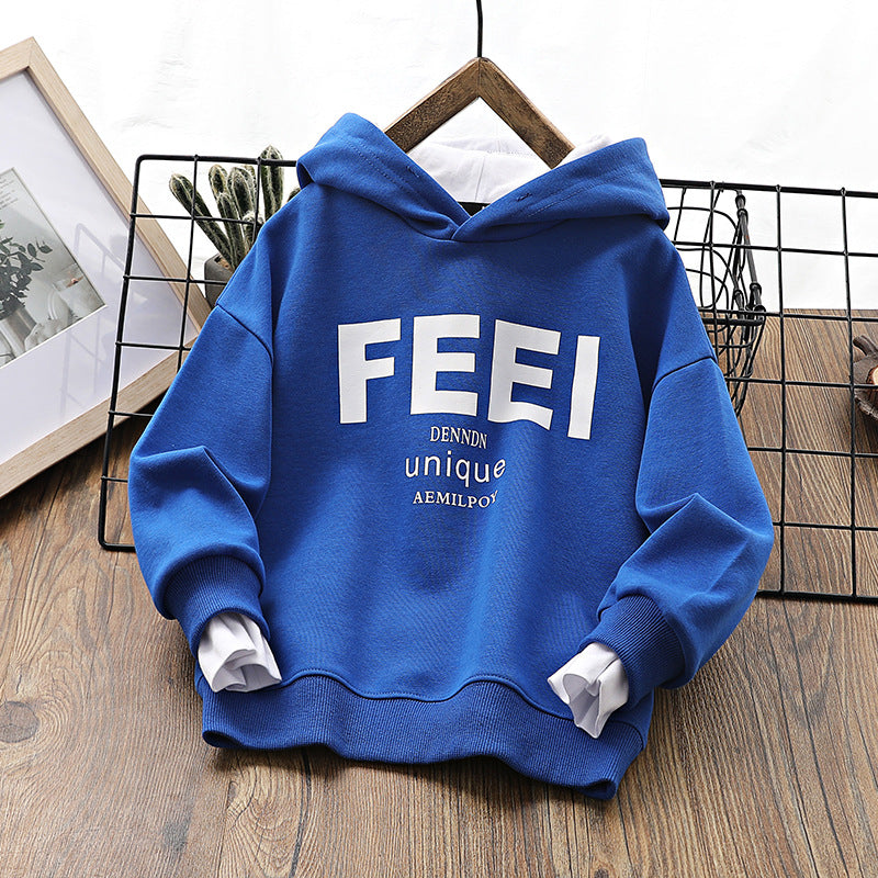 Children Hoodie Sweatshirts Boys Sports Hoodie Loose