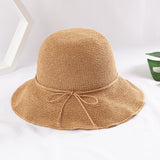 Straw Hat Handmade Straw Hat Woven Beach Sun Hat Bucket Hat