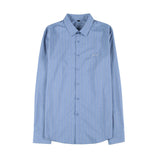Men's Shirts Embroidered Long-Sleeved Shirt