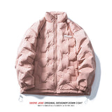 Men Sun Protection Clothing Winter down Jacket Men's Retro Loose Warm Casual Jacket