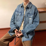 Denim Shirts Denim Jacket Men's and Women's Loose All-Match Casual Shirt