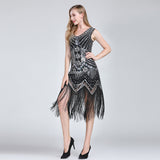 The Great Gatsby Daisy Dress Vintage Women's Sequined Dress Bridesmaid Dress