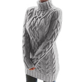 Sweater Dress Outfit With Tights 2 Piece Set Sweater Women's Knitwear Autumn and Winter Twist Dress
