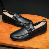 Loafers for Men Fall British Beanie Shoes