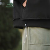 Diana Harvard Sweatshirt Polar Fleece Snow Mountain Letter Chameleon Printed Sweater