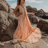 Women Bohemian Dress Women's Summer Sexy Printed Dress