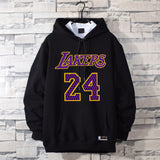 In Memory of Kobe Hoodie Kobe No. 24 Hooded Sweater Sports Cotton Hoodie