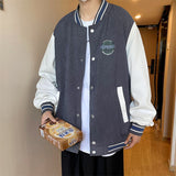 Corduroy Patch Jacket Coat Jacket Men's Spring and Autumn