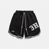 2022 Summer Man Outfits Foam Letter Shorts