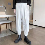 Men Suit Pants Casual Suit Pants Loose Harem Pants