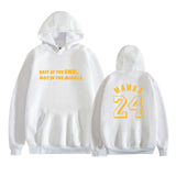 In Memory of Kobe Hoodie Loose Hooded Sweater