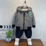 Toddler Boys Jackets Boys Autumn Clothing Hooded Jacket