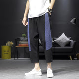 Men Pant Loose Straight Summer Sports Casual Pants