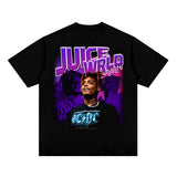 Juice WRLD T Shirt 2Pac Kanye West Justin Bieber Travis Scottasapt T-shirt Hip Hop