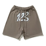 Rrr123 Shorts Drawstring Shorts Vintage Sweatpants Summer