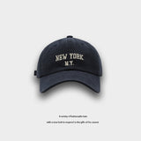 Yankee Baseball Cap Letter Embroidery Women's Fashion Casual Peaked Cap