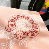 CHH Chrome Heart T Shirt Spring/Summer Printed Round Neck Short Sleeve T-shirt For Men And Women