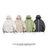 Men Sun Protection Clothing Sun Protection Clothing Men's Summer UV Protection Outdoor Sports Thin Loose Casual Jacket