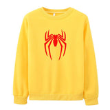Men Spider Hoodie Spider-Man Fleece Sweater