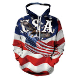 American Hoodies 3D Printed Hooded