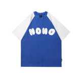 2022 Summer Man Outfits Loose Letter Print T-shirt