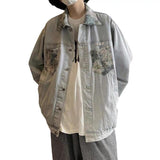 Denim Shirts Denim Jacket Men's Spring and Autumn Loose Jacket