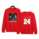 In Memory of Kobe Hoodie Casual Fashion Men's and Women's round Neck Sweater