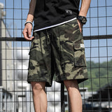 Men Shorts Loose plus-Sized Camouflage Beach Pants