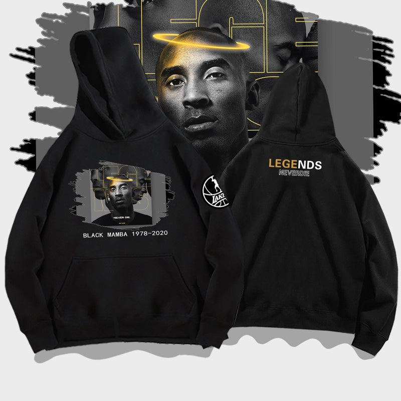 In Memory of Kobe Hoodie Kobe plus Size Loose Shoulder Sweatshirt