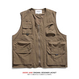 Men Vest Spring Men Loose Sleeveless Top Men