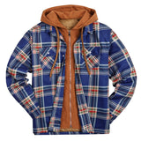 Bane Coat Hooded Fake Two Pieces Cotton Padded