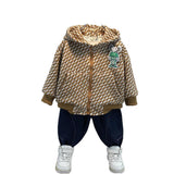 Toddler Boys Jackets Boys Autumn Clothing Hooded Jacket