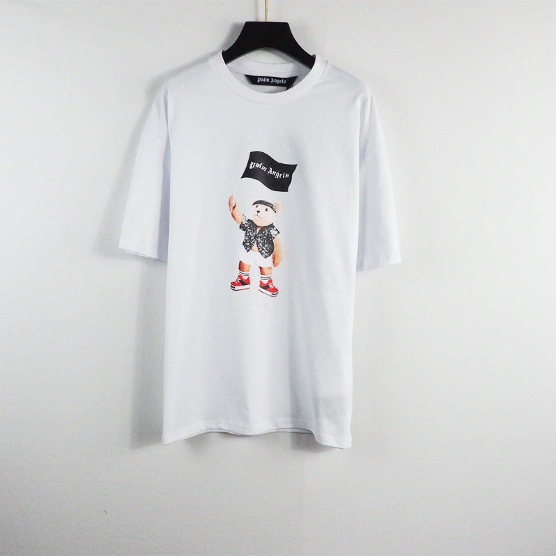 Palm Angels Spring/Summer Palm Men's and Women's Short-Sleeved T-shirt Casual Loose