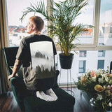 Fog Essentials Tshirts Fear Of God Fog Multiline Essentials Forest Print Short-Sleeved T-shirt for Men and Women