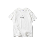 Men's T-shirt Summer Short-Sleeved Men's T-shirt Hong Kong Style Fashion All-Match Loose Cartoon Dinosaur Printed Top