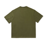 Men T Shitrs Geometric Letter Printed round Neck T-shirt