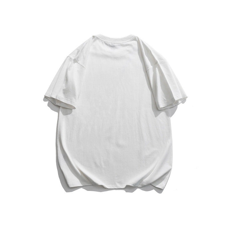 2022 Summer Man Outfits Embroidered Short Sleeve