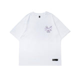 Man Tees Painting Letter Pattern Short Sleeve T-shirt